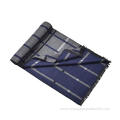 Long Style Plain Dyed Plaid Fashion Viscose Scarf